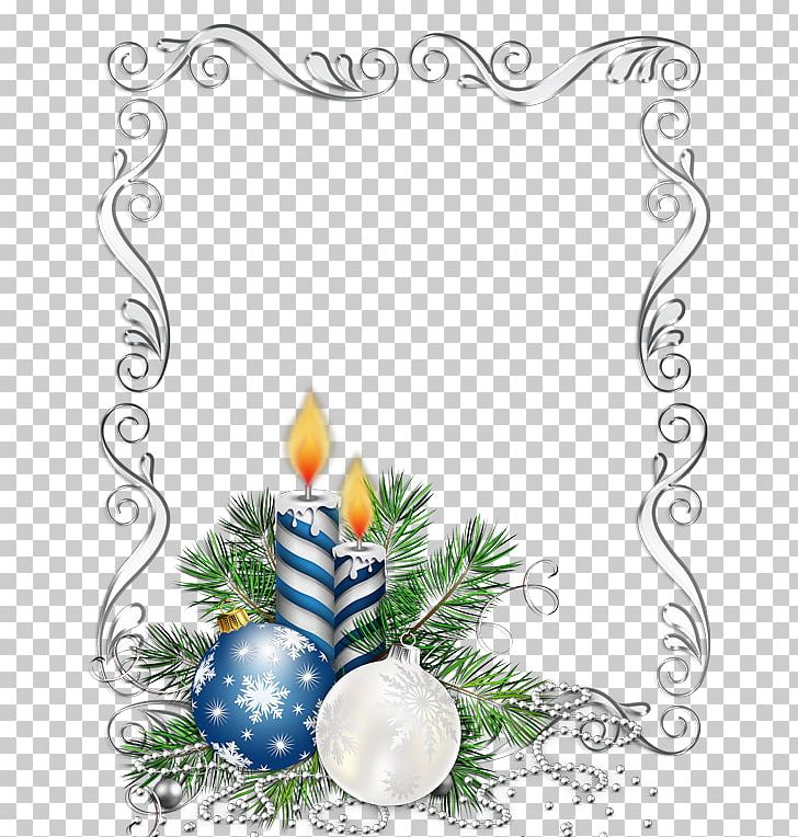 Borders And Frames Christmas Ornament Candle PNG, Clipart, Artificial Christmas Tree, Blue, Borders, Borders And Frames, Branch Free PNG Download