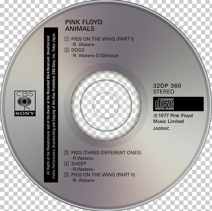 Compact Disc A Momentary Lapse Of Reason Pink Floyd Album Animals PNG, Clipart, Album, Animals, Bark At The Moon, Brand, Collection Of Great Dance Songs Free PNG Download