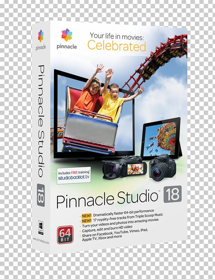 Pinnacle Studio Pinnacle Systems Video Editing Software Computer Software PNG, Clipart, Advertising, Computer Program, Computer Software, Corel, Display Advertising Free PNG Download