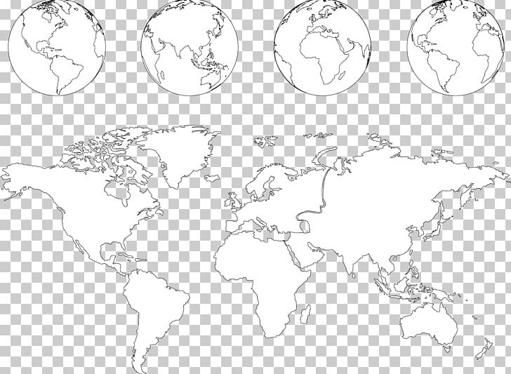 World Map Blank Map Information PNG, Clipart, Area, Artwork, Black And White, Blank Map, Coloring Book Free PNG Download