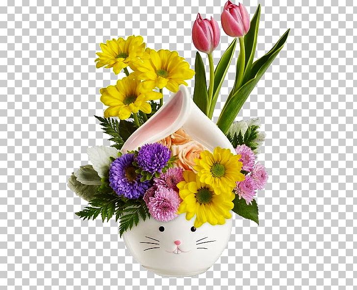 Easter Bunny Flower Bouquet Flower Delivery PNG, Clipart, Easter, Easter Bunny, Easter Egg, Elaines Flowers Gifts, Floral Design Free PNG Download