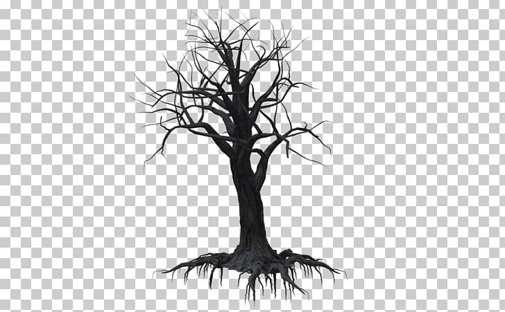 Tree Drawing Woody Plant Branch PNG, Clipart, Art, Black And White, Branch, Creepy Tree, Drawing Free PNG Download