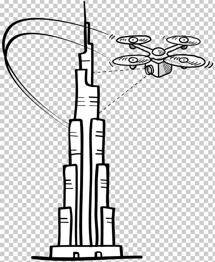 Burj Khalifa Coloring Book Drawing Line Art Business PNG, Clipart, Angle, Area, Black And White, Building, Burj Khalifa Free PNG Download