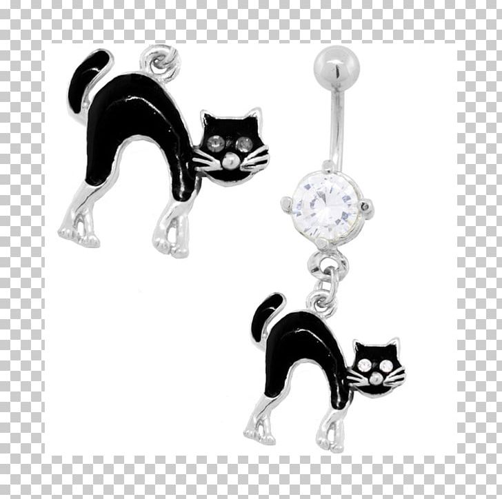Earring Cat Body Jewellery PNG, Clipart, Animals, Backpack, Black, Body Jewellery, Body Jewelry Free PNG Download