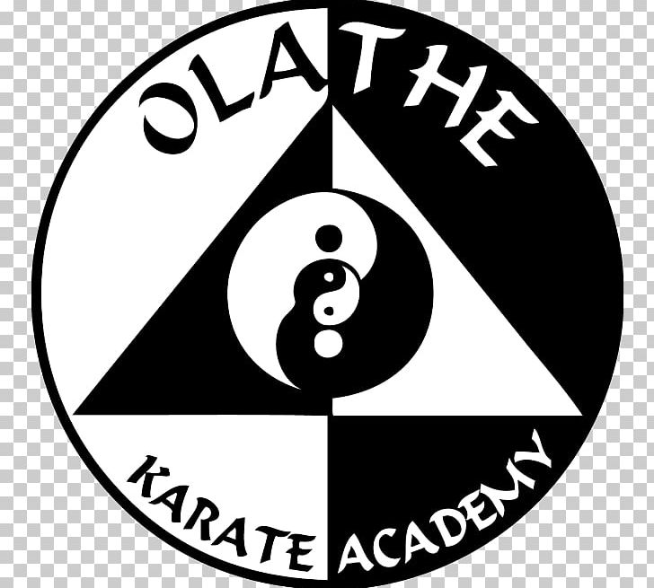 Olathe Karate Academy Logo Brand Symbol PNG, Clipart, Area, Ball, Black, Black And White, Black M Free PNG Download