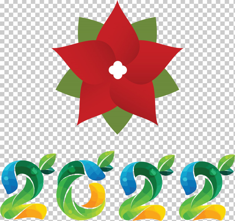 2022 Happy New Year 2022 2022 New Year PNG, Clipart, Biology, Happy New Year, Leaf, Petal, Plant Free PNG Download
