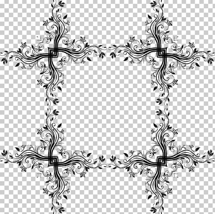 Ornament Symmetry PNG, Clipart, Acanthus, Art, Black And White, Body Jewelry, Branch Free PNG Download