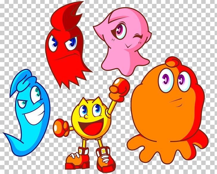 Pac-Man World 3 Ghosts PNG, Clipart, Area, Art, Artwork, Beak, Drawing Free PNG Download