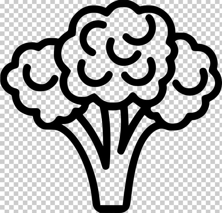 Vegetarian Cuisine Broccoli Vegetable Fried Cauliflower PNG, Clipart, Black And White, Broccoli, Brocoli, Cauliflower, Computer Icons Free PNG Download