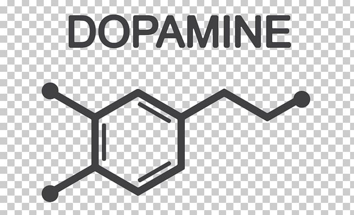 Dopamine Euclidean Neurotransmitter Graphics Serotonin PNG, Clipart, Angle, Area, Black, Black And White, Brain Free PNG Download