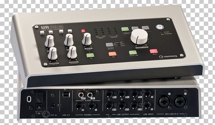 Steinberg Cubase Steinberg UR28M Sound Cards & Audio Adapters Interface USB PNG, Clipart, Analog Signal, Audio Equipment, Audio Receiver, Audio Signal, Electronic Component Free PNG Download