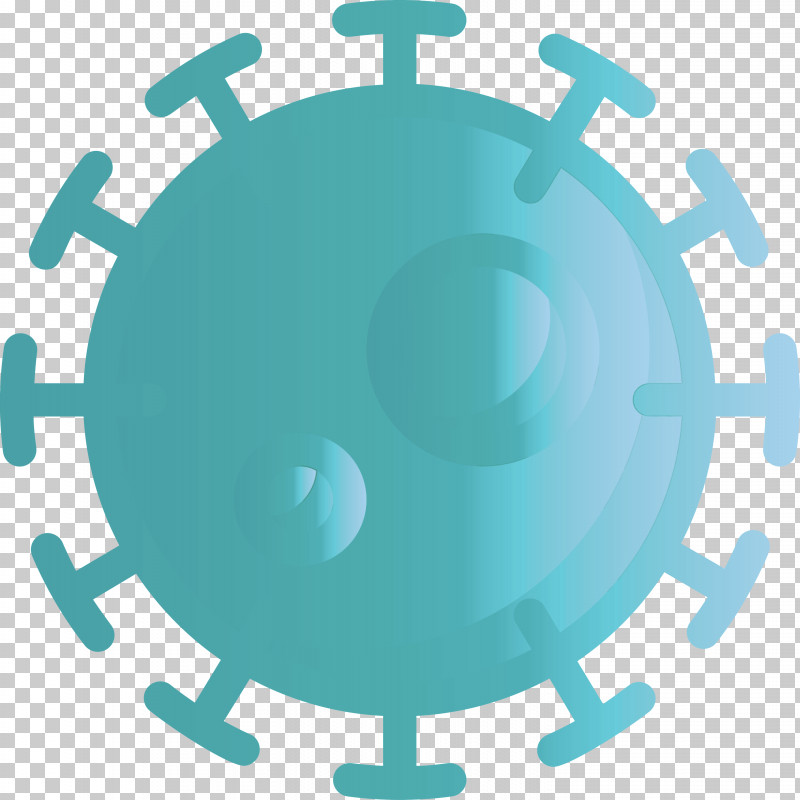 Coronavirus Corona PNG, Clipart, Circle, Corona, Coronavirus, Symbol, Turquoise Free PNG Download