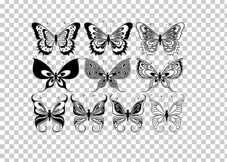 Butterfly Stencil Ornament Illustration PNG, Clipart, Art, Arthropod, Brush Footed Butterfly, Butterflies, Butterfly Group Free PNG Download