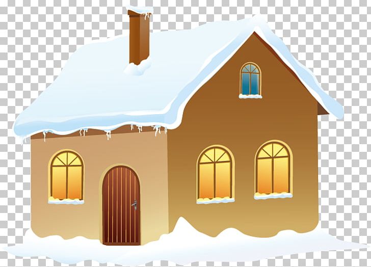 Snow Winter PNG, Clipart, Building, Clipart, Clip Art, Cottage, Elevation Free PNG Download