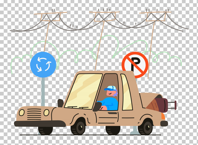Driving PNG, Clipart, Car, Cartoon, Driving, Transport Free PNG Download