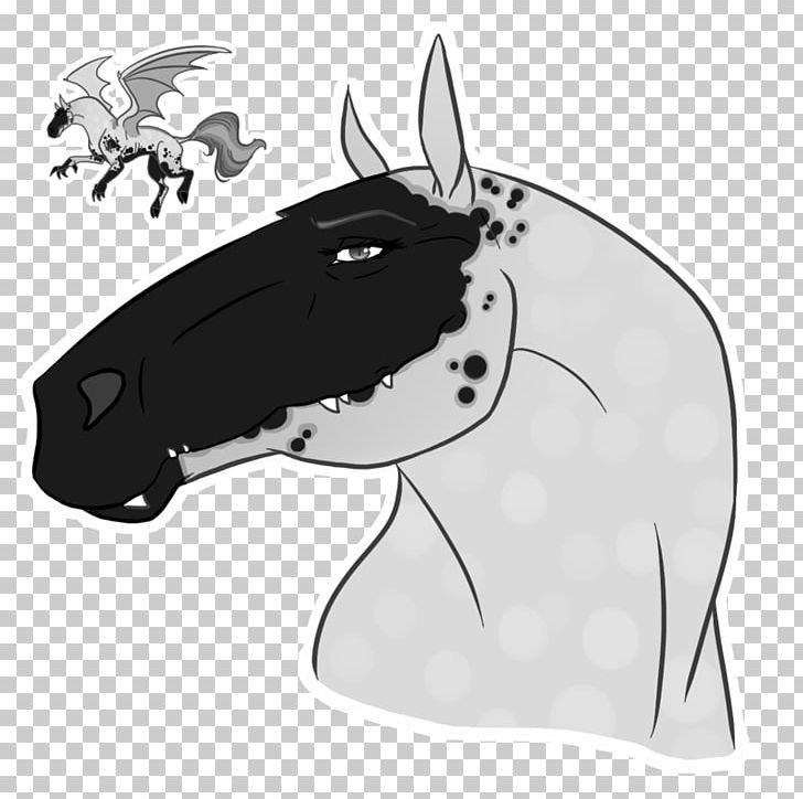 Pony Horse Cattle Character Headgear PNG, Clipart, Animals, Black, Black And White, Black M, Carnivora Free PNG Download
