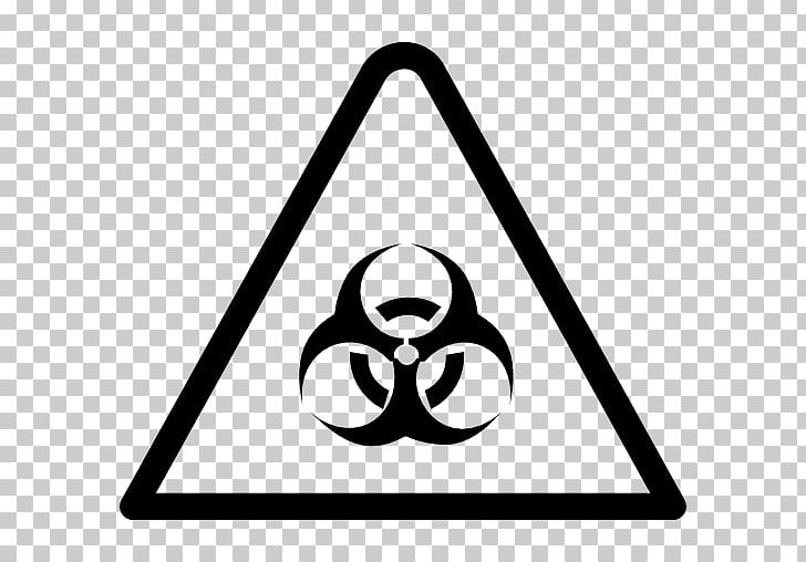Biological Hazard Hazard Symbol Sign PNG, Clipart, Angle, Area, Biological Hazard, Biosafety, Black And White Free PNG Download