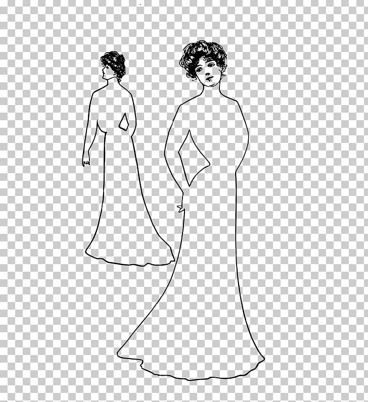 Edwardian Era Clothing PNG, Clipart, Arm, Art, Artwork, Beauty, Black And White Free PNG Download