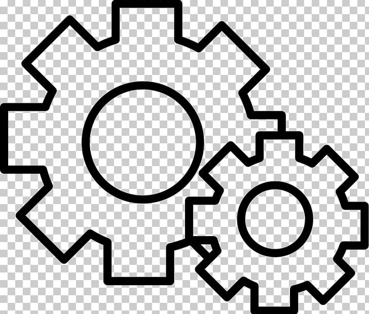 Gear Computer Icons PNG, Clipart, Angle, Area, Black And White, Circle, Computer Icons Free PNG Download