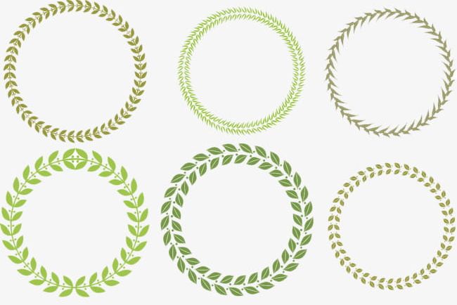 Green Leaves Combination PNG, Clipart, Around, Circle, Circle Around, Circles, Combination Clipart Free PNG Download