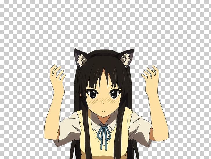 Mio Akiyama Tsumugi Kotobuki Ritsu Tainaka Azusa Nakano K-On! PNG, Clipart, Anime, Azusa Nakano, Big Cats, Black Hair, Blog Free PNG Download
