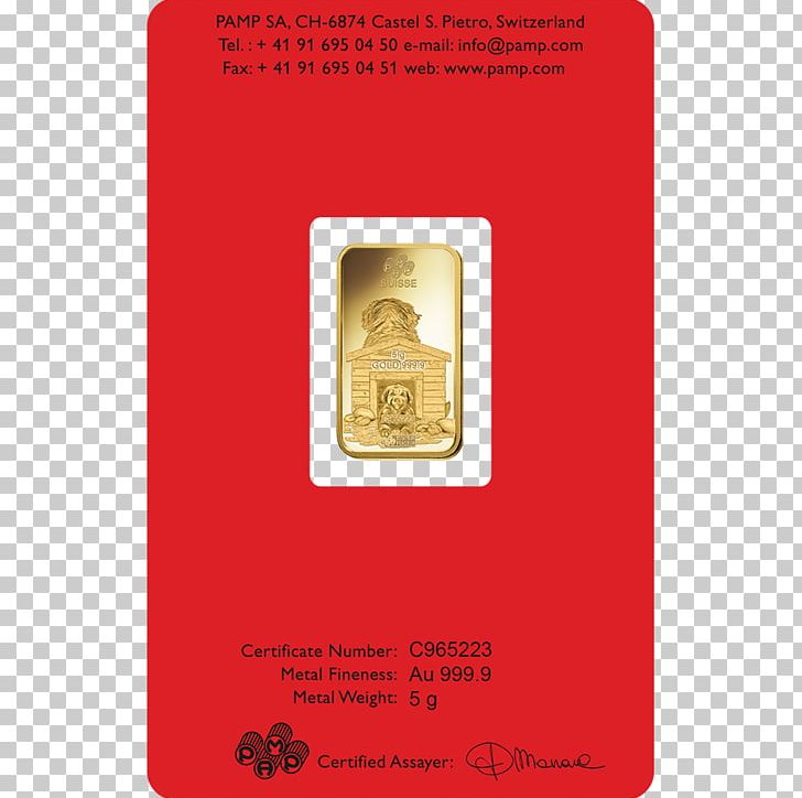 PAMP Gold Bar Bullion Dog PNG, Clipart, Assay, Brand, Bullion, Dog, Gold Free PNG Download