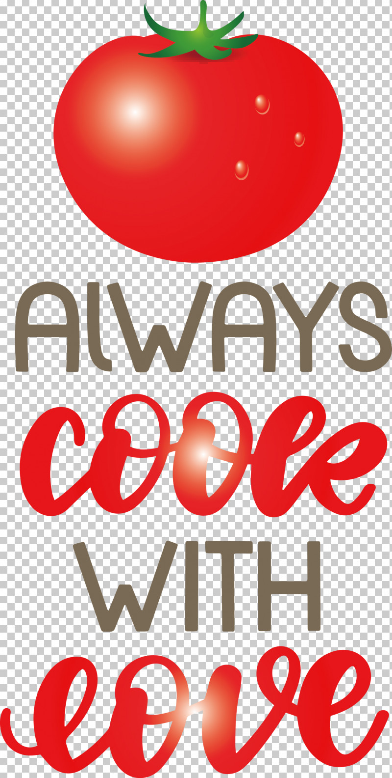 Always Cook With Love Food Kitchen PNG, Clipart, Apple, Food, Fruit, Geometry, Kitchen Free PNG Download