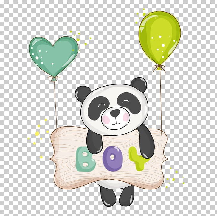 Giant Panda Infant Illustration PNG, Clipart, Animals, Balloon, Balloon Cartoon, Boy Cartoon, Cartoon Free PNG Download