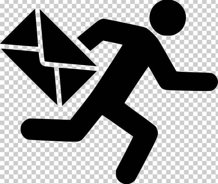 Courier Computer Icons Delivery Mail PNG, Clipart, Angle, Area, Black And White, Brand, Computer Icons Free PNG Download