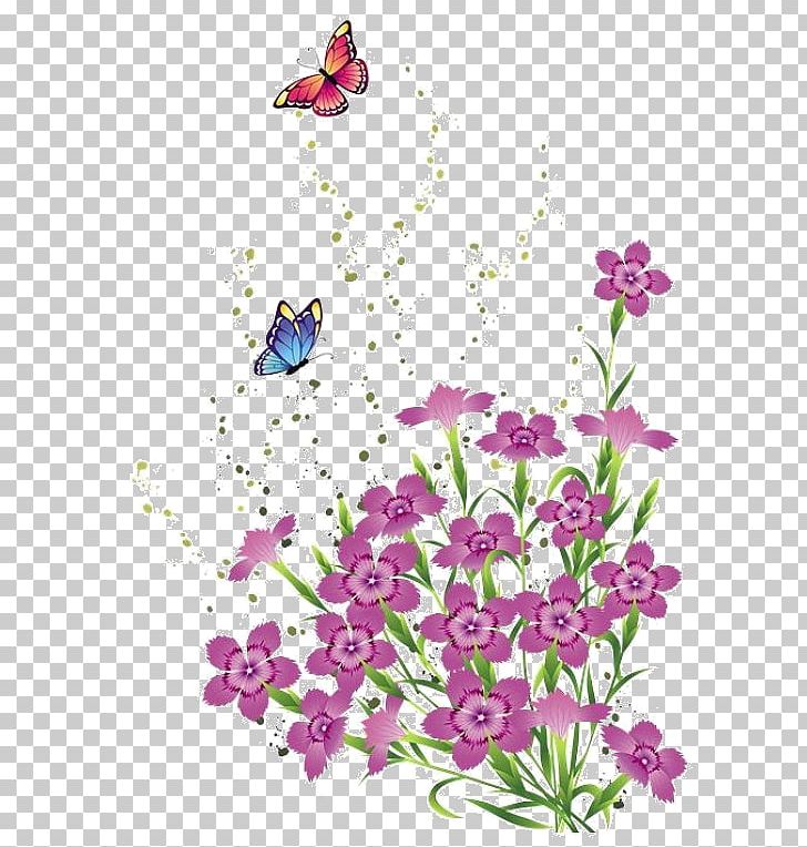 Floral Design Butterfly Flower PNG, Clipart, Art, Branch, Butterfly, Desktop Wallpaper, Drawing Free PNG Download