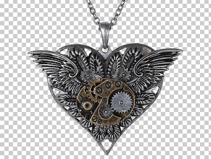Locket Necklace Charms & Pendants Steampunk Jewellery PNG, Clipart, Charms Pendants, Copper, Ebay, Efairiescom, Etching Free PNG Download