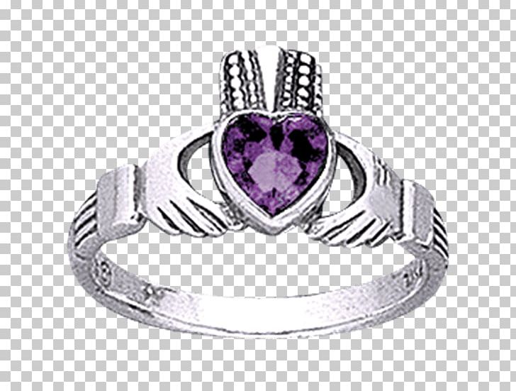 Amethyst Claddagh Ring Purple Body Jewellery Gemstone PNG, Clipart, Amethyst, Art, Body Jewellery, Body Jewelry, Celtic Free PNG Download