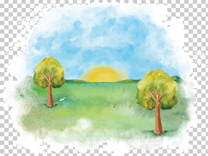 Watercolor Forest PNG, Clipart, Abstract, Computer Wallpaper, Encapsulated Postscript, Forest, Forest Animals Free PNG Download