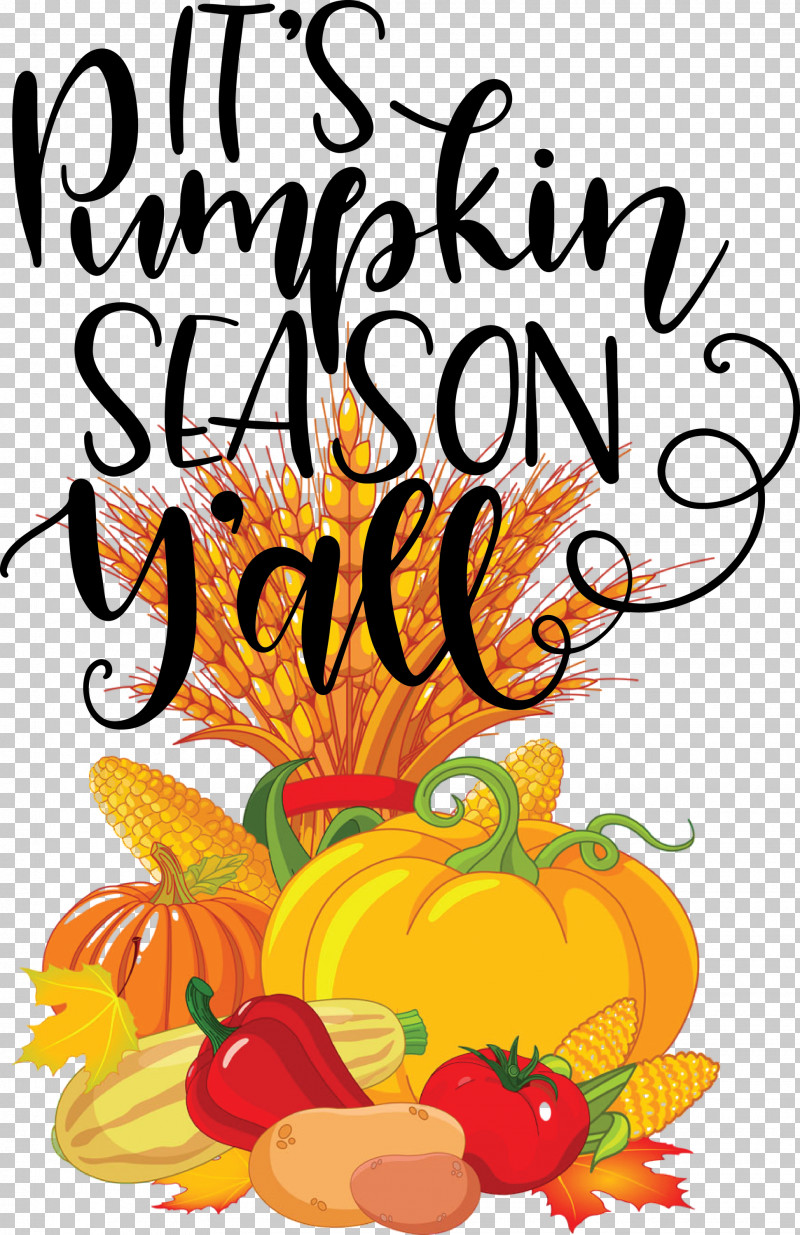 Pumpkin Season Thanksgiving Autumn PNG, Clipart, Autumn, Floral Design, Flower, Fruit, Meter Free PNG Download
