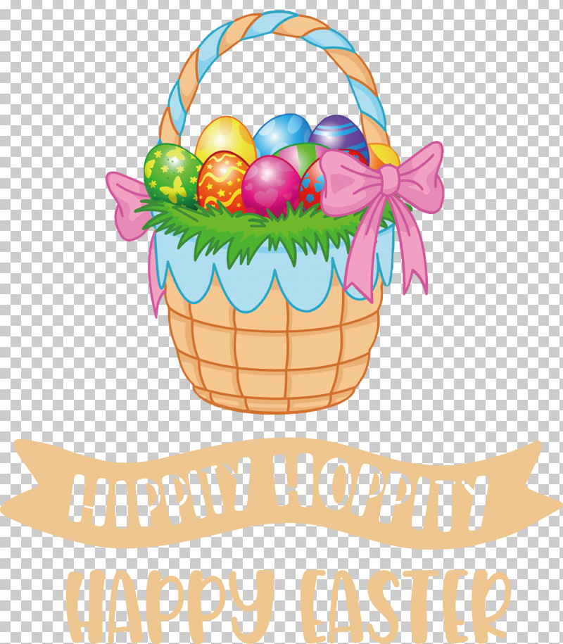 Hippy Hoppity Happy Easter Easter Day PNG, Clipart, Basket, Cartoon, Easter Basket, Easter Bunny, Easter Day Free PNG Download