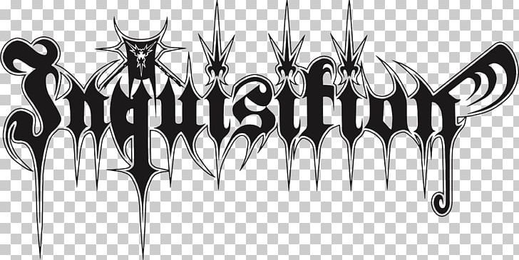 Inquisition Heavy Metal Black Metal Logo Musical Ensemble PNG, Clipart, Black And White, Black Metal, Brutal Death Metal, Dagon, Death Metal Free PNG Download