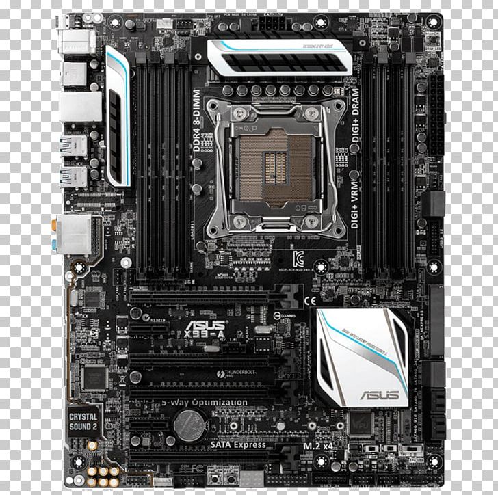 Intel X99 LGA 2011 Motherboard Land Grid Array PNG, Clipart, Asus, Asus X99a, Computer Accessory, Computer Case, Computer Component Free PNG Download