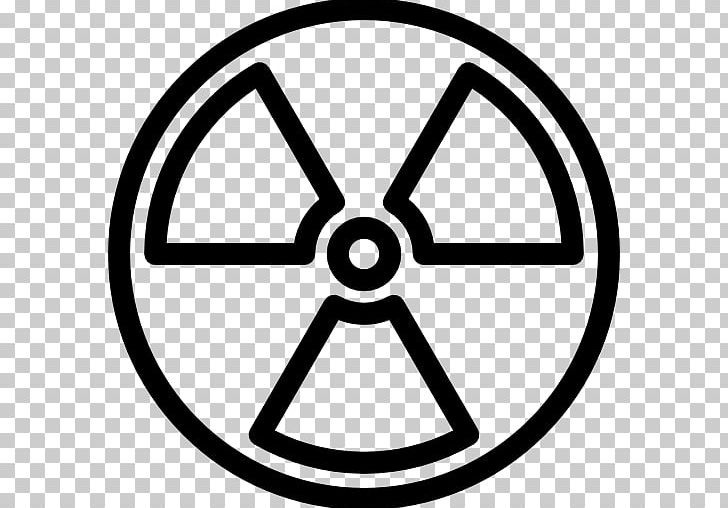Radioactive Decay Radioactive Contamination Computer Icons PNG, Clipart, Area, Bicycle Wheel, Black And White, Circle, Computer Icons Free PNG Download