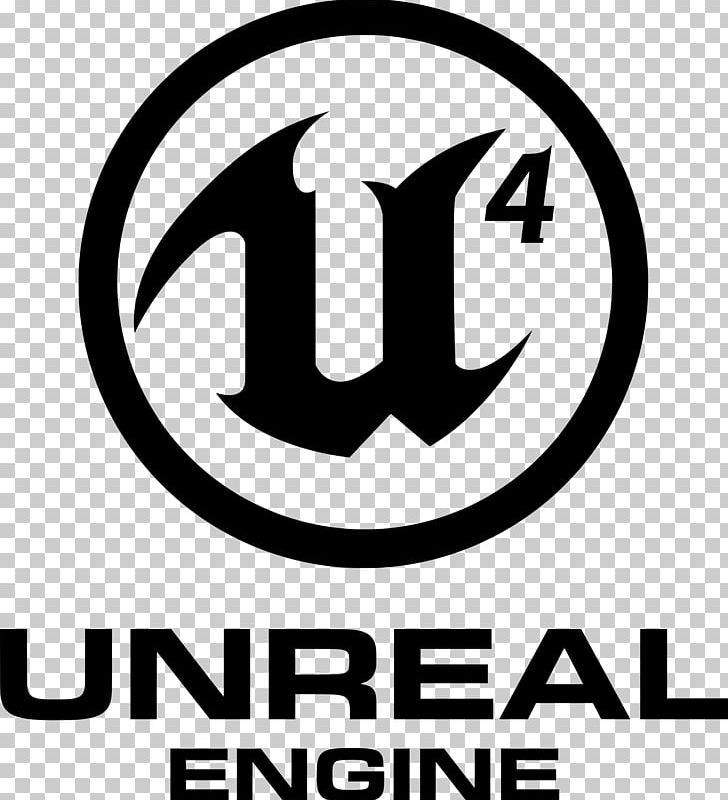 Unreal Engine 4 Unreal Tournament Game Engine Epic Games PNG, Clipart, Area, Black And White, Brand, Circle, Gaming Free PNG Download