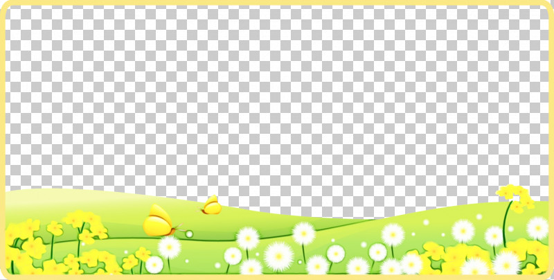 Green Yellow Line Leaf Grass PNG, Clipart, Dandelion Frame, Floral Frame, Flower Frame, Grass, Green Free PNG Download