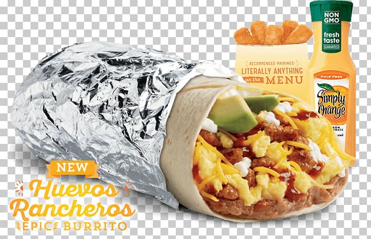 Burrito Del Taco Fast Food Carne Asada PNG, Clipart, American Food, Breakfast, Breakfast Food, Burrito, Calorie Free PNG Download