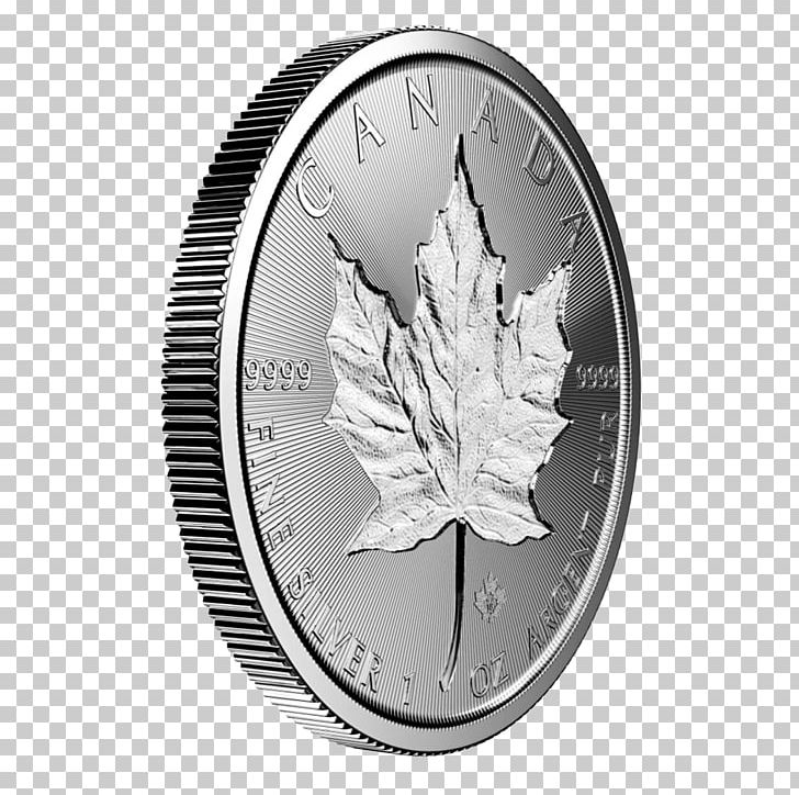 Canadian Silver Maple Leaf Canadian Gold Maple Leaf Bullion Coin PNG, Clipart, Black And White, Bullion, Bullion Coin, Canadian Gold Maple Leaf, Canadian Maple Leaf Free PNG Download
