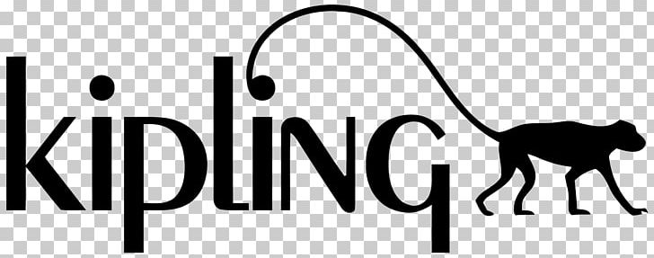 Kipling Logo Retail Bag PNG, Clipart, Accessories, Area, Bag, Black, Black And White Free PNG Download