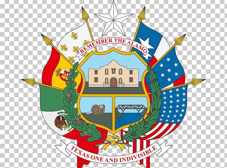 Seal Of Texas Alamo Mission In San Antonio Republic Of Texas Symbol PNG ...