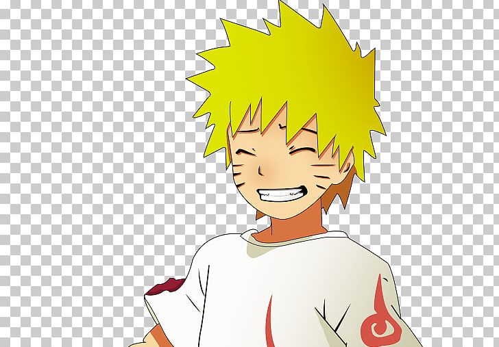 Naruto smiling PNG Image