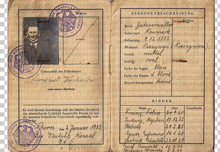 Germany Document German Passport Invasion Of Poland PNG, Clipart, Consulate, Diplomat, Diplomatic Mission, Document, German Passport Free PNG Download