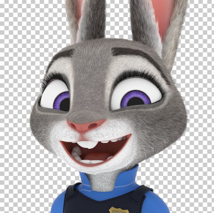 Rabbit Lt. Judy Hopps Sticker Telegram Stuffed Animals & Cuddly Toys PNG, Clipart, Amp, Animals, Blender, Computer Animation, Cuddly Toys Free PNG Download