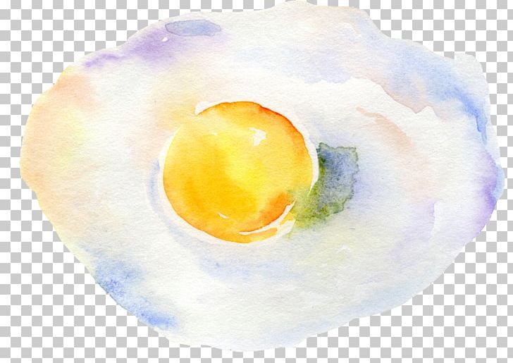 Fried Egg Watercolor Painting PNG, Clipart, Breakfast, Broken Egg, Chicken Egg, Download, Easter Egg Free PNG Download