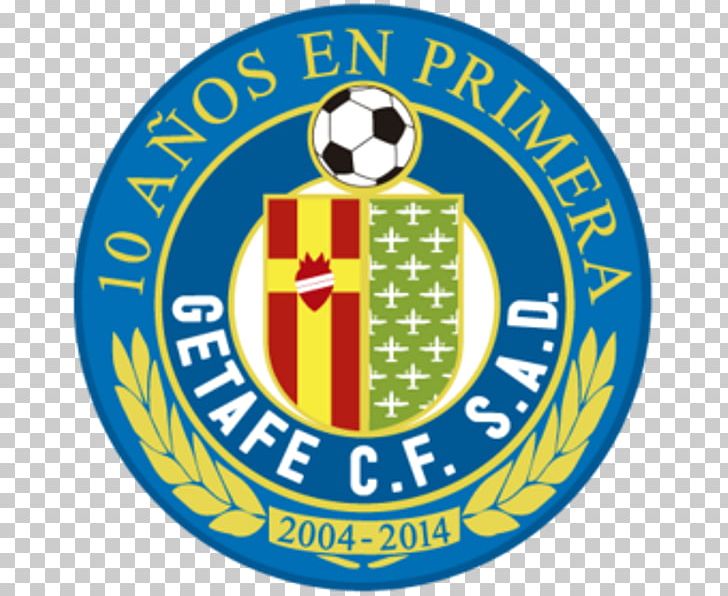 Getafe CF Escudo De Getafe La Liga Football PNG, Clipart, Area, Badge, Ball, Brand, Circle Free PNG Download