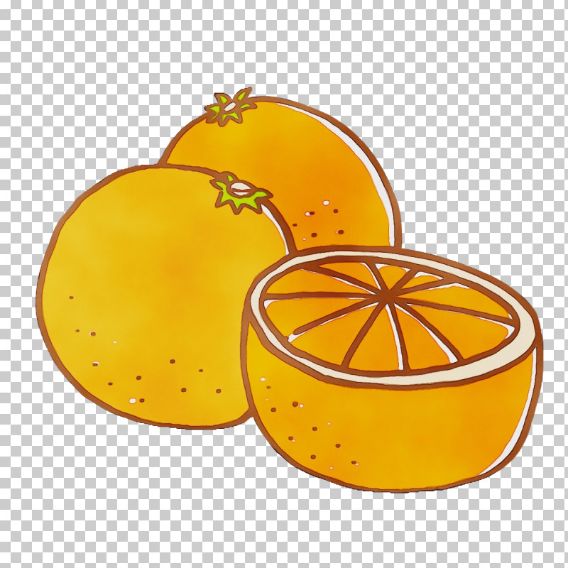 Yellow Orange S.a. PNG, Clipart, Cartoon Fruit, Kawaii Fruit, Orange Sa, Paint, Watercolor Free PNG Download